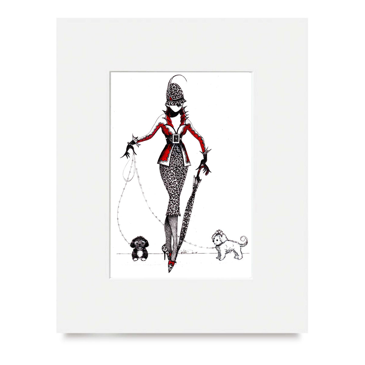 Léopard — MeowCleeva® Art Print