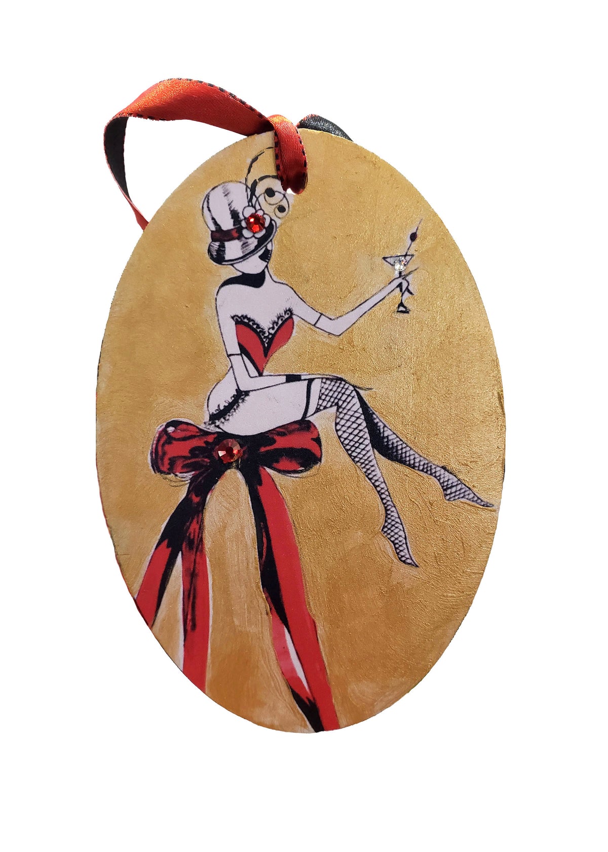 Cabaret Rouge — MeowCleeva® Ornament