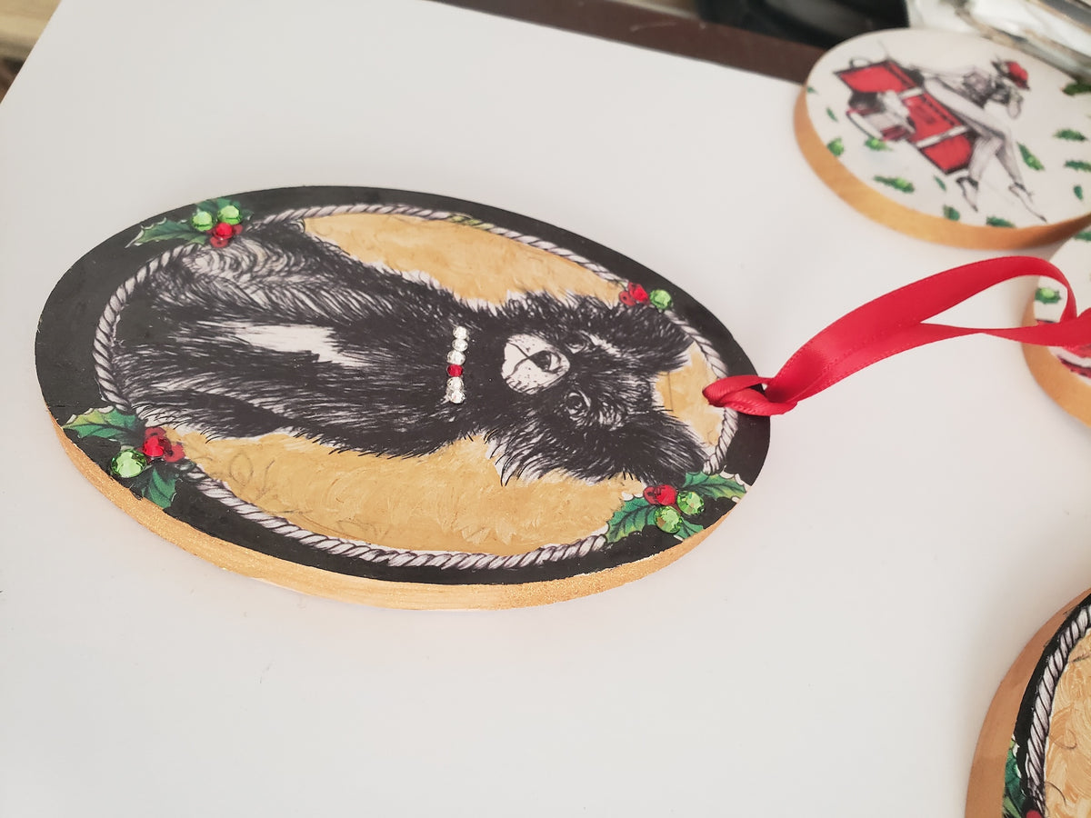 Mr. Big On Stage- MeowCleeva® Pet Portrait Holiday Ornament