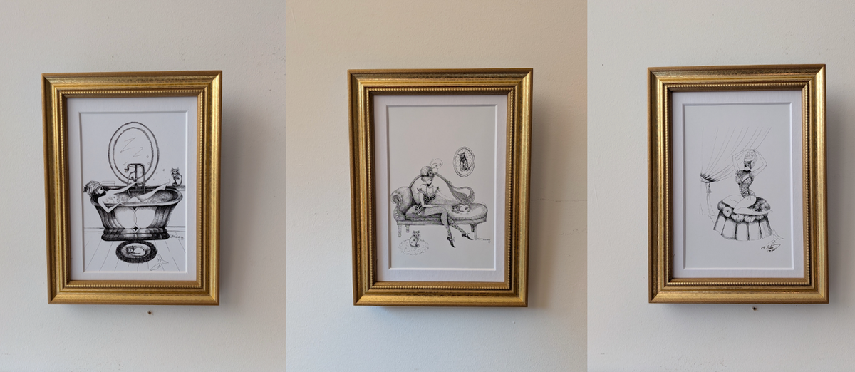 MeowCleeva® Wall Art Set — Chapter Collection