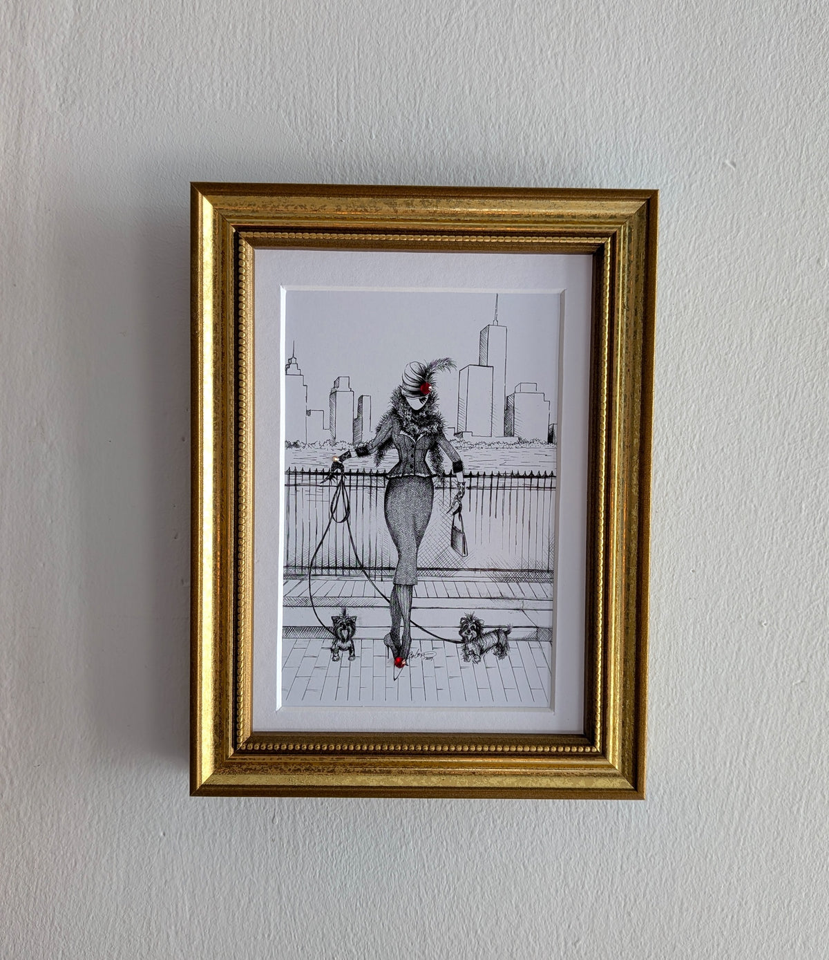 A Herringbone Morning — MeowCleeva® Wall Art Print