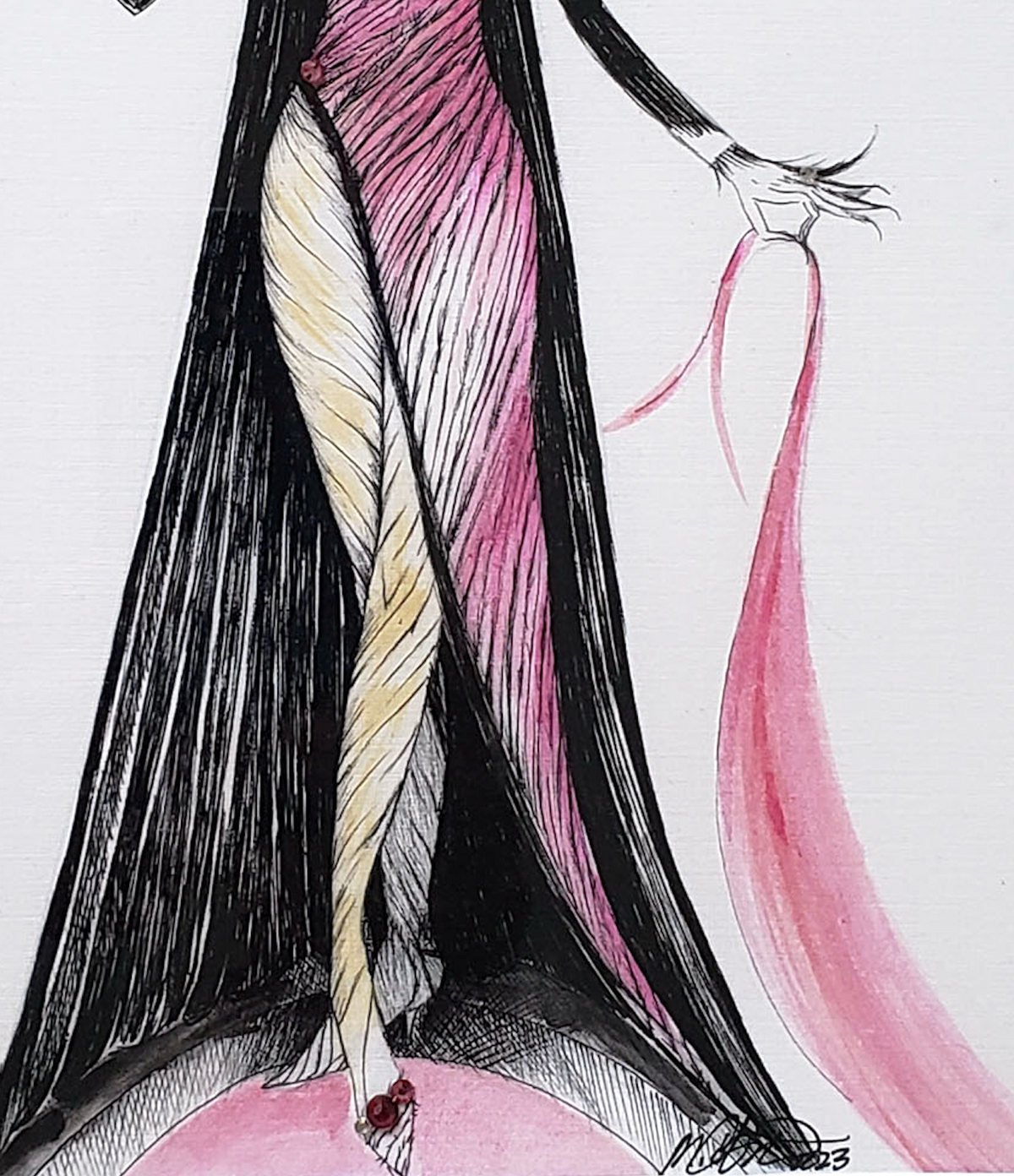 Rose Royale — MeowCleeva® Original Art