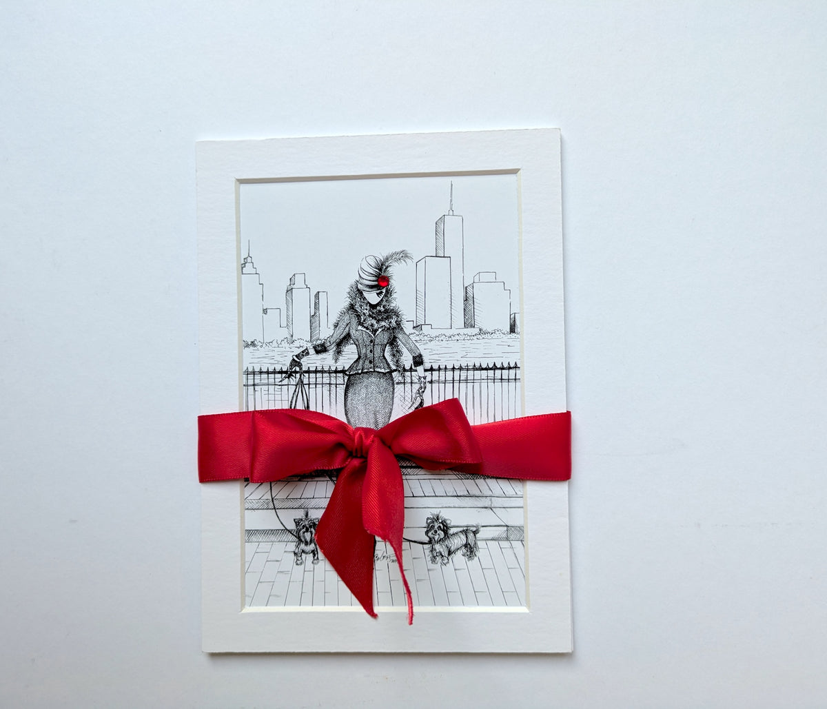 5x7" Herringbone — MeowCleeva® Art Print